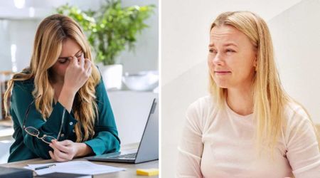 Woman was struggling at work meetings when she looked across the hall – seconds later, she was sobbing like a baby seeing what her husband did