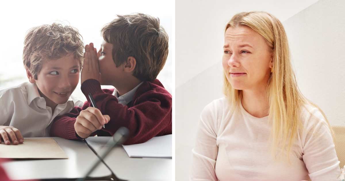 (L) Two boys talking in the classroom. (R) Woman happy emotional. (Representative Cover Image Source: Getty Images | (L) Klaus Vedfelt, (R) Ekaterina Demidova)