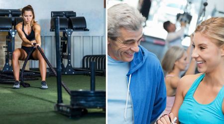 Woman working out at the gym braced for the worst when older man who'd been watching her approached — his next words took her by surprise