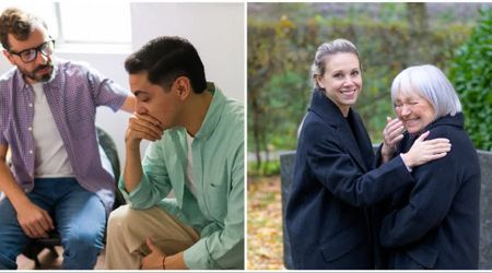 He opened up about his toxic dad while planning the funeral — the director played one song that turned it into a roast, and left everyone in splits