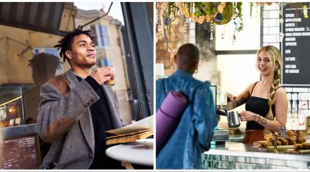 Young man showed up to the same café bar every day for 2.5 months — the one day he was late, the barista asked why and his confession stunned her