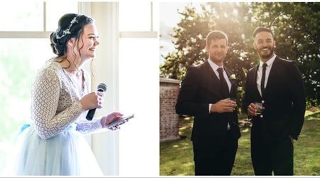 Maid of honor joked she was 'single and waiting at the bar' in her sister’s wedding toast — one groomsman heard it, and things took an unexpected turn
