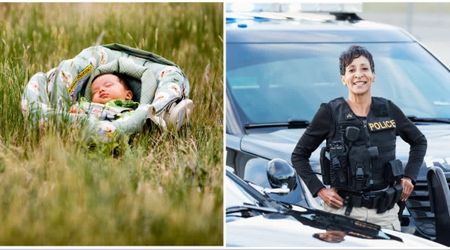 Female officer was called about a starving newborn abandoned in a sewer drain — what she did next 'without thinking twice' made moms everywhere proud