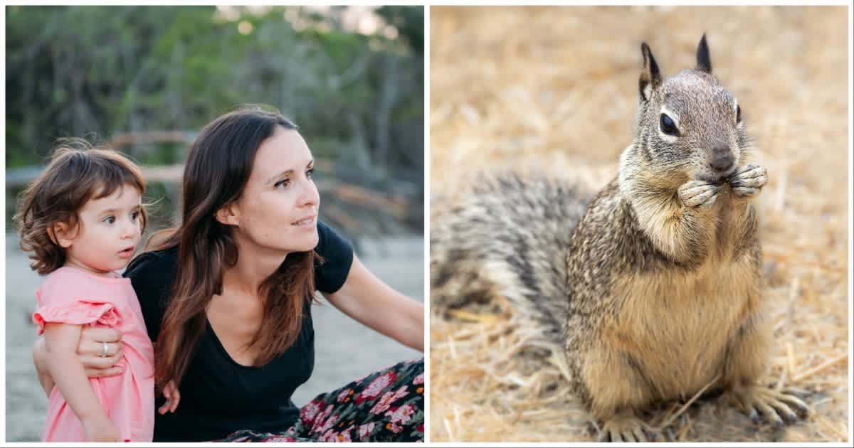 (L ) A mother and daughter ; (R) A squirrel (Representative Cover Image Source: Getty Images | Photo by (L) Westend61 ; (R) Mimi Ditchie Photography)