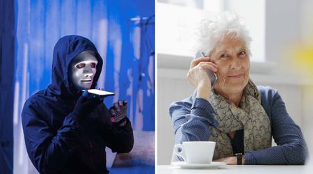 Scammers posing as authorities called an elderly woman about an ‘illegal shipment’ and demanded $5,000 — her two-word reply left them rattled