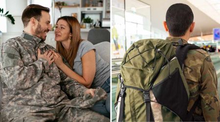Her long-distance military boyfriend had just a 30-minute layover airport near her — and the lengths she went to just to see him moved him deeply