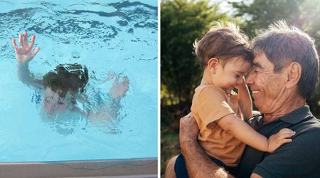 Trooper reunited with the 2-year-old he saved from near-drowning — but the little boy’s thank you was different for one heartbreaking reason