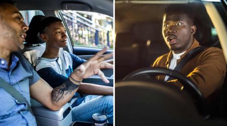 His dad in the passenger seat insisted they let a speeding scooter pass — then what they saw 30 seconds later felt like a parent’s sixth sense