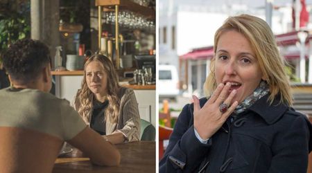 She panicked when her date refused to pay for dinner unless she went home with him — then a man at another table left her speechless