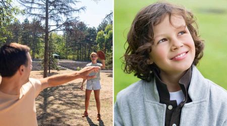 Parents filmed themselves practicing baseball drills for their little son — his innocent question about their relationship moved the internet to tears