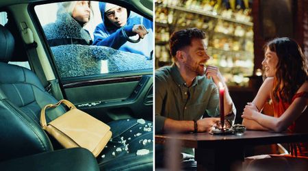 He walked her to her car after their first date and saw it had been broken into — what he did next left her hoping for a second date