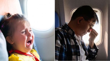 Man sat through the ‘worst flight of his life’ beside a crying baby that kept kicking him — the mom’s reaction left the internet stunned