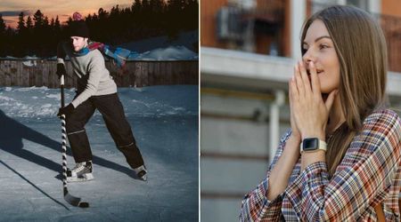 She got curious when her boyfriend said he was playing hockey with his best friend — the reveal turned it into a moment she’ll treasure forever