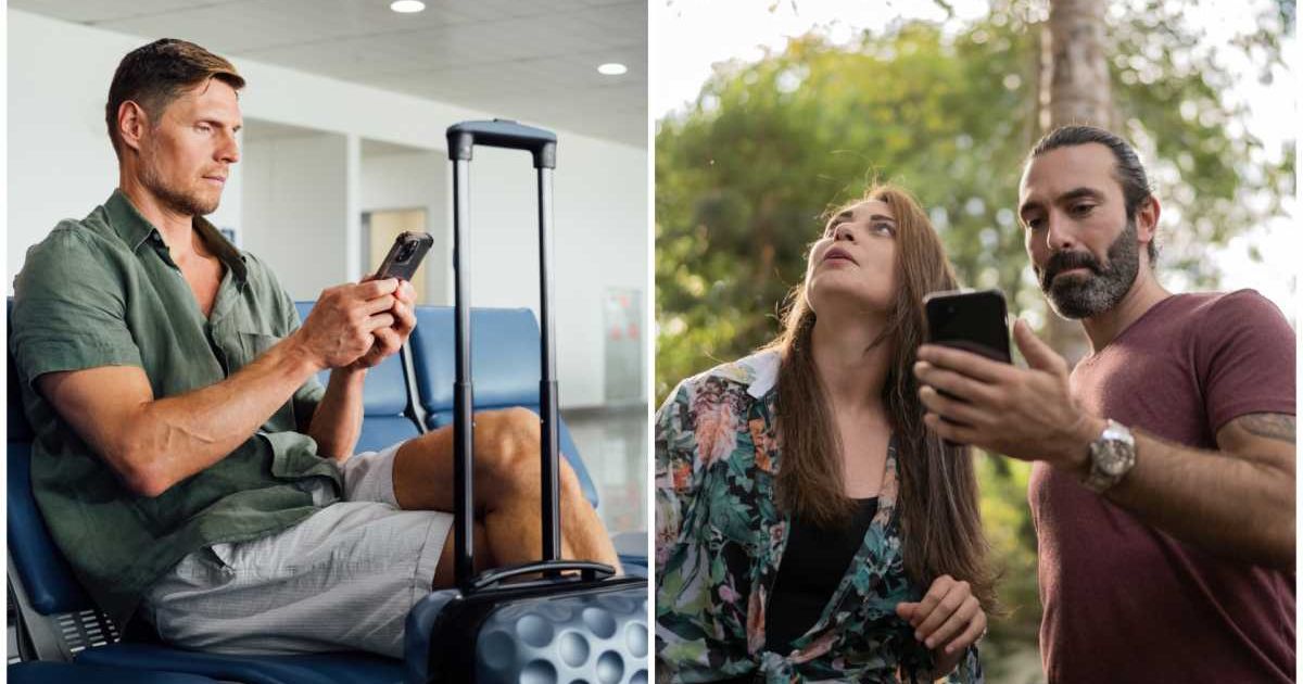 (L ) A man booking something for his travel ; (R) A couple looks confused during their trip (Representative Cover Image Source: Getty Images | Photo by (L) Milky Way ; (R) FG Trade)