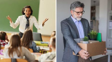 Teacher returned from illness to shocking claims about a 50-year-old substitute — his remark about his 20-year-old wife got him fired in two hours