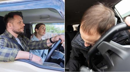 Texas couple filming a speeding car noticed an unconscious driver — and pulled off a life-saving stunt straight out of a TV show