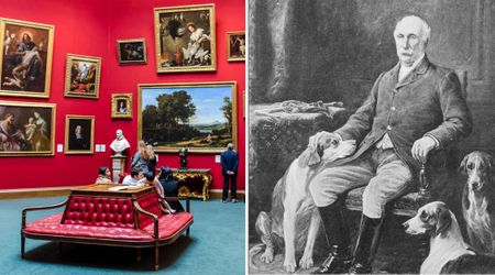 A British engineer funded 40 paintings for a museum —  but it came with an unusual condition that's still on display today