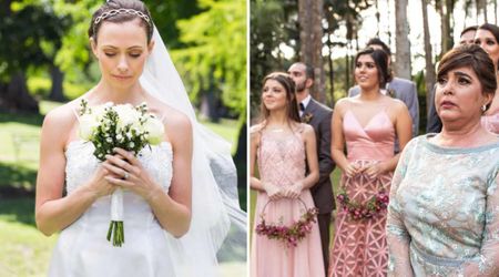 Bride apologized to single women at her wedding before breaking tradition and handing the bouquet to the woman who deserved it the most