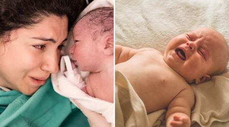 New mom was cradling her newborn when she noticed something unusual in his mouth — panic set in as she couldn’t believe her eyes