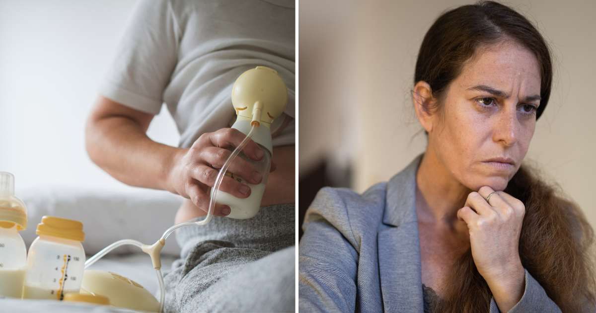 (L) Woman using breast pump. (R) Angry woman. (Representative Cover Image Source: Getty Images | (L) Emilija Manevska, (R) Corinna Kern)