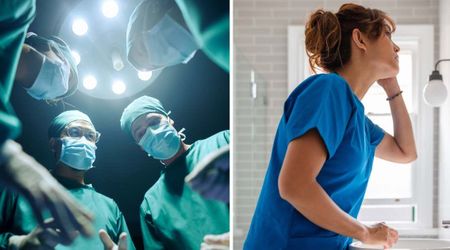 Surgeon thought everyone in the OR was staring at her because she looked good — until her reflection gave her a reality check