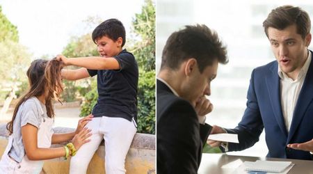 Principal threatens to suspend his daughter after she hits her bully in self-defense — father’s response leaves him silent