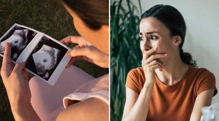 Woman was baffled by 12-week ultrasound showing baby's fully formed face — her intuition leads to a shocking discovery that leaves her in tears