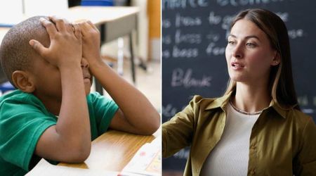 Kindergarten teacher saw tears rolling down a 6-year-old’s face and went to check on him — what she discovered seconds later shook her