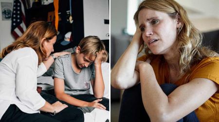 Grieving mom caught her 11-year-old son holding back tears after losing his brother to cancer — then he asked one question that broke her