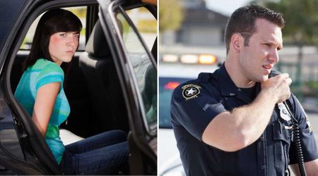 Police left a woman handcuffed in the backseat — seconds later, she pulled off a flawless window escape that sent the internet into frenzy