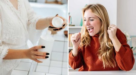 Woman scooped last moisturizer from empty bottle with her fingers and felt metal at neck — surprise discovery had her jumping for joy