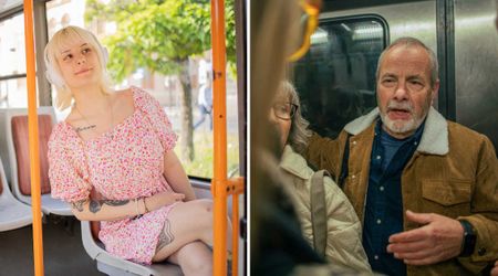Old man on a tram called a woman ‘disgusting’ for wearing a dress that exposed her legs — then one passenger's response shut him down
