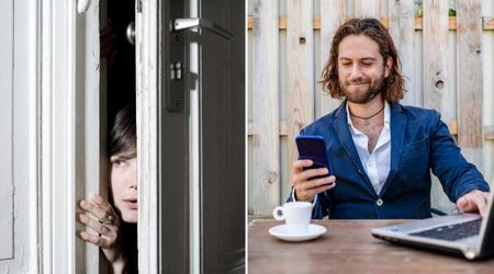 His roommate tried to inspect his room while he was away after he gave one month's notice — but one missing item stopped her plan cold