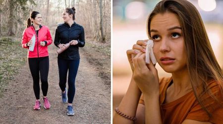 She braced for awkwardness after telling a stranger her Navy sweatshirt belonged to her late boyfriend — but the next question made her cry