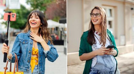 New York woman with a fully grown baby bump was filming a pregnancy fit check when a stranger made a remark — it instantly changed her mood