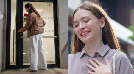 Woman thought the hallway light outside her apartment turned on automatically whenever she came home late — until one night, she saw the truth