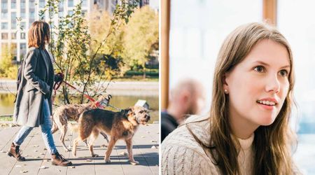 She was venting to her drunk husband about walking both dogs while he's at work — he said something she never saw comin