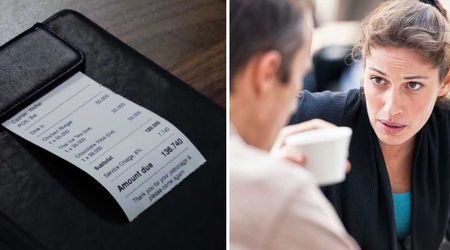 She agreed to split the bill on their first date and ordered just one drink — his response at the cheque left her stunned