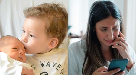 2-year-old ran upstairs after hearing his brother cry — what the camera captured over the next 2 minutes left their mother in tears