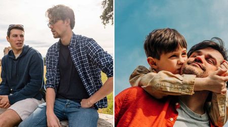 Dad told a stranger at the park 'parenting is hard only if you care' — the other dad's reply hit him right in the heart