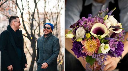 Man holding a bouquet was told by a stranger his partner is ‘lucky’ — but the truth behind it was even better than a love story