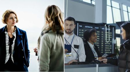 Woman rushed to authorities after 3 strangers at Denver airport gate forced her to reveal travel plans — security footage gave her chills