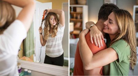 Woman said she needed more time to get ready without help with her hair — her husband's response screamed green flag