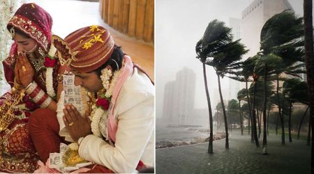 Oklahoma couple disappointed when tornado sirens forced guests to evacuate — then an amazing surprise made the scary moment unforgettable