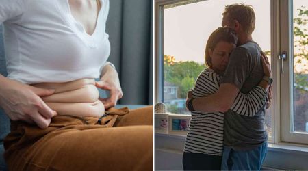 Body-conscious woman pointed at her flabby tummy after losing weight — her husband’s words left her speechless