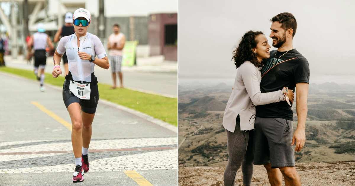 (L) A woman running in a marathon (R) A couple hugging each other (Representative Cover Source: Pexels | (L) João Godoy; (R) Jonathan Borba)