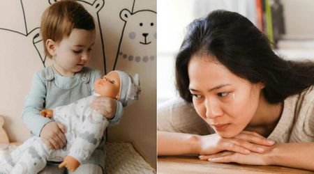 Mom filmed her toddler playing with a doll before and after cancer diagnosis — one difference she noticed at the hospital left her shattered