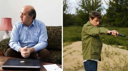 A former student walked into a school with a gun — CCTV caught the moment the principal jumped him to  prevent a tragedy