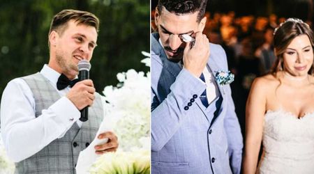Best man gifted the couple a pocket watch mid-toast — when he explained its meaning, the bride and groom were left in tears