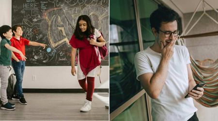 Dad gets a text from his son’s classmate’s mom saying her daughter was bullied—what his son did next filled him with pride